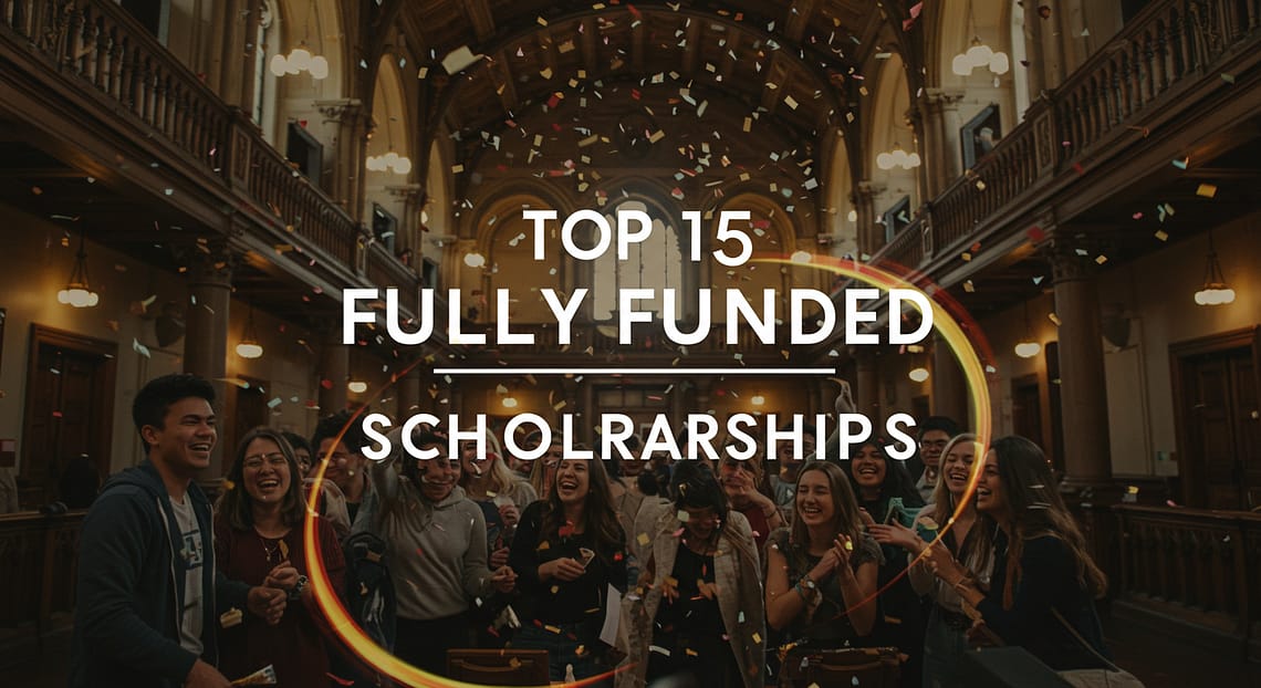 Top 15 Fully Funded Scholarships for International Students in 2025