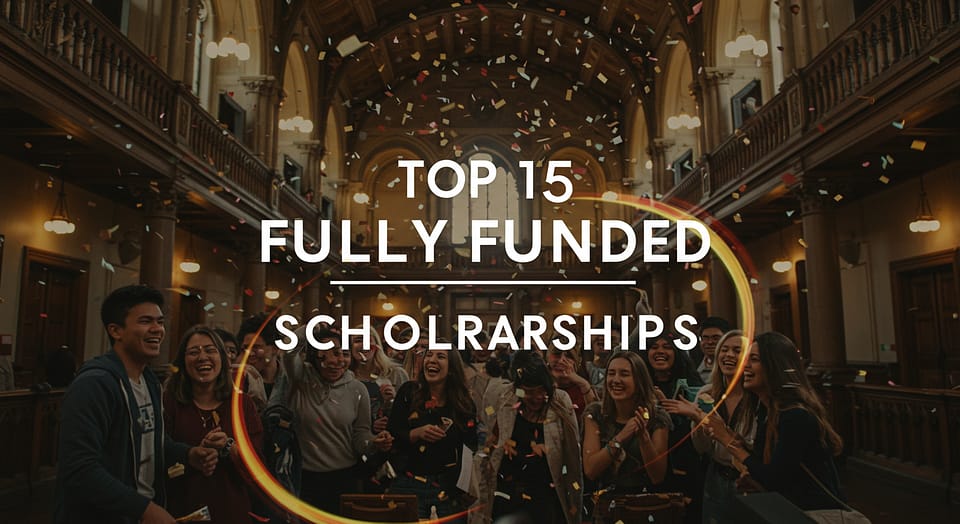 Top 15 Fully Funded Scholarships for International Students in 2025