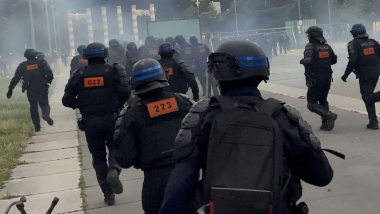 Simon Jordan backs French police after deploying batons and pepper spray on Newcastle United fans on Tuesday night