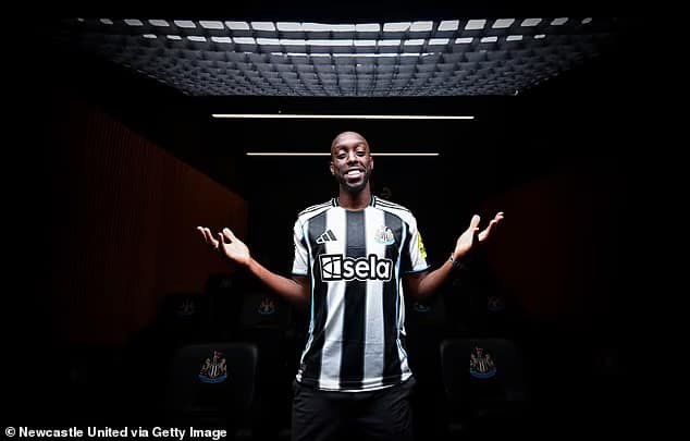 Newcastle are dealt a major blow as £55m summer signing Yoane Wissa suffers setback in his return from a knee injury