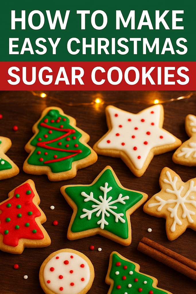 How to Make Easy Christmas Sugar Cookies (Soft, Buttery & Festive) 2 How to Make Easy Christmas Sugar Cookies