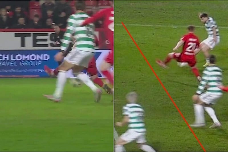SFA Releases EYE OPENING Footage and Laws of the Game that Clearly shows WHY Celtic’ winner at Aberdeen was not cancelled by the VAR for offside despite Benjamin Nygren being in an offside position initially