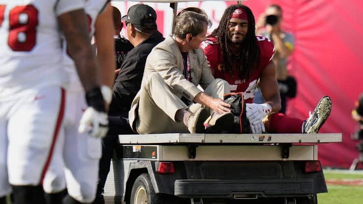 Fred Warner’s season is over with dislocated and fractured ankle 2 Fred Warner’s season is over with dislocated and fractured ankle